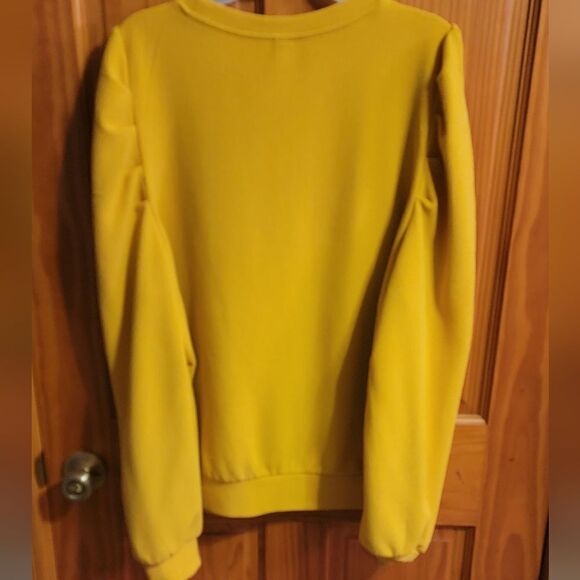 SHEIN CURVE Puffed Sleeve Top Size 1xl - Picture 2 of 4